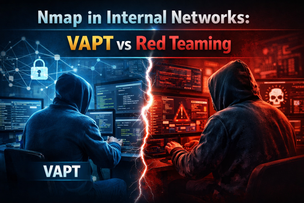 Nmap in Internal Networks: A Practical Port-Based Cheatsheet for VAPT & Red Teaming image