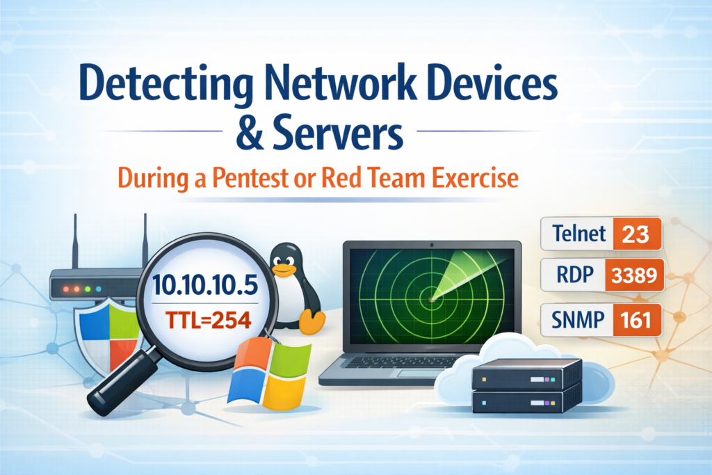 Stealth Network Recon: Differentiating Network Devices & Servers Using Native Command-Line Utilities image