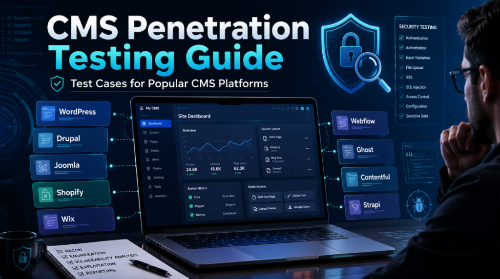 CMS Penetration Testing Guide: Security Test Cases for Popular CMS Platforms image