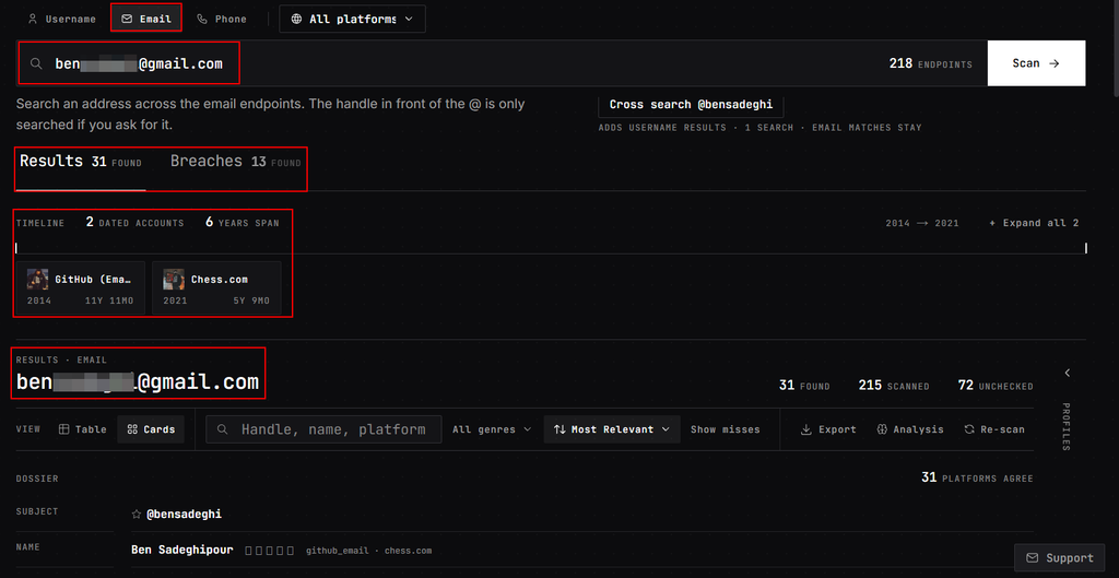OSINT: Email, Username and Phone Number Reverse Lookup image